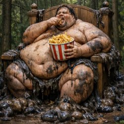 insainly fat dude, like big chungus gabglogabgolab big, make him Meme Template