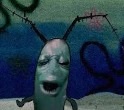 Plankton Groaning Meme Template