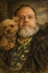 JD & Poo painting Meme Template