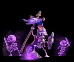 Skeleton army gerneral Meme Template