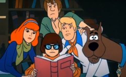 scooby doo gang staring Meme Template