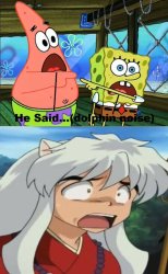 Iunyasha reacts to what Meme Template