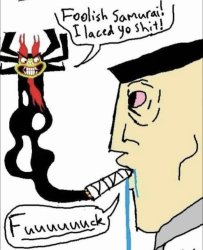 Foolish Samurai! Meme Template