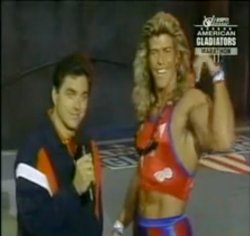 American Gladiators Malibu Meme Template