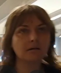 Crazy lady Meme Template