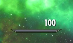 Skyrim Level Meme Template