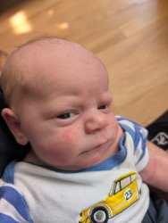 Skeptical baby Meme Template