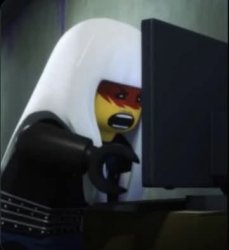 Harumi comupter Meme Template