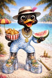 Duck Keepin' It Real Meme Template