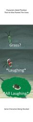 Who Asked If Plankton Planted Grass? Meme Template
