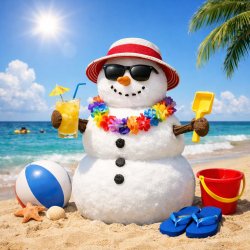 Cool snowman Meme Template