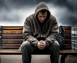 Sad man Meme Template