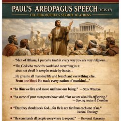 2B) GREEK WORLDVIEW RESIDUE etc. 2. Paul’s Areopagus Speech (Act Meme Template