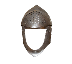 Knight Helm Open Meme Template