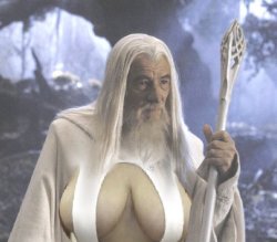 Gandalf Big Naturals Meme Template