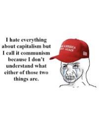 maga anti capitalism Meme Template