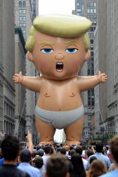 BABY TRUMP BALLOON Meme Template