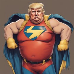 Trump superhero incompetence kills everything good Meme Template
