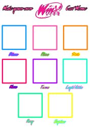 Make your own Winx Club Cast Meme Meme Template