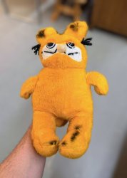 Thrift Store Garfield Meme Template
