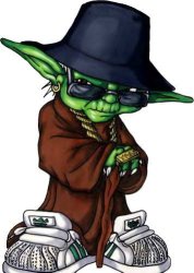 Gangsta yoda Meme Template