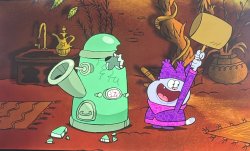 Chowder Smashing Machine Meme Template
