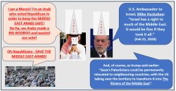 Wasted Republican Arab Votes Meme Template