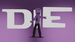 purple Meme Template