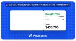 Polymarket win Meme Template