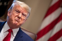 Irritated Donald Trump Meme Template