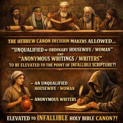 So, the Hebrew Canon decision makers, ALLOWED “UNQUALIFIED or OR Meme Template