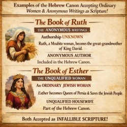 #1.7) So, the Hebrew Canon decision makers, ALLOWED “UNQUALIFIED Meme Template