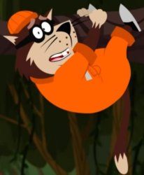 Cat burglar is very scared of lion cub Meme Template