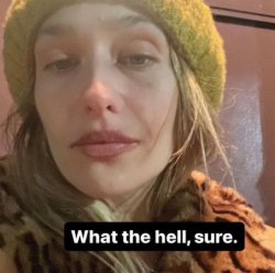 what the hell, sure Meme Template