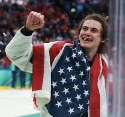 Jack Hughes USA Gold Meme Template