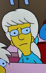 Simpson Glare Meme Template