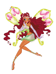 winx club aisha enchantix 3 season Meme Template
