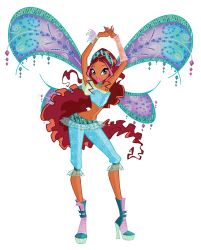 Winx club believix aisha 4 season Meme Template