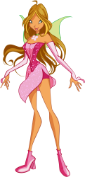 winx club Flora 1 season charmix base HD Meme Template