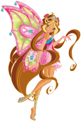 winx club flora enchantix 3 season Meme Template
