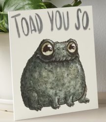Toad you so Meme Template