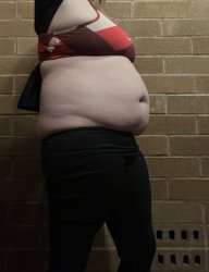 Woman with huge fat belly Meme Template