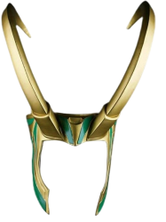 Loki's Horned Helmet (Front View) Meme Template