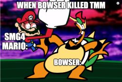 mario slap Meme Template
