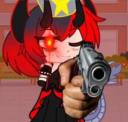 Tonette Gun Point Meme Template
