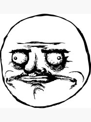 Ich mag troll face Meme Template