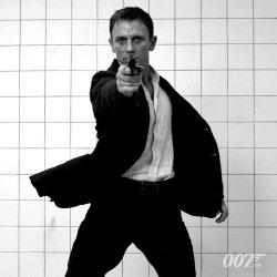 James Bond Gun Meme Template