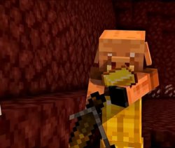 questionable piglin Meme Template