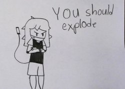 Kai you should  explode Meme Template