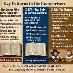Key Patterns in the Comparison 1. The Geneva Bible FUNCTIONED LI Meme Template